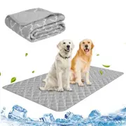 Dog Cooling Mat for Medium Large Dogs, Cooling Blanket for Kennels Crate Floo...