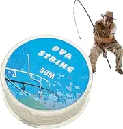 Water Soluble Fishing String - Fishing Bait Bags Binding Water Soluble Lines | Outdoor Fisherman Casting Gear for Sea Pond Lake Saltwater Freshwater