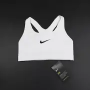 Nike Dri-Fit Sports Bra Women's White New with Tags