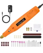 GOXAWEE Corded Rotary Tool Kit - 105Pcs Mini Power Tool for DIY Crafts