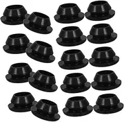 OKUMEYR 20pcs Grommet Wire Silicone Sealing Washer Firewall Hole Plug Silicone Ring Gasket Silicone Washer Silicone Hole Plugs Silicone Rings Wiring Hole Plug Black