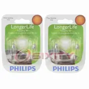 2 pc Philips Vanity Mirror Light Bulbs for Hyundai Santa Fe Santa Fe Sport os