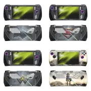 JUSTICE LEAGUE MOVIE LOGO AND CHARACTER ART VINYL SKIN DECAL FOR ASUS ROG ALLY