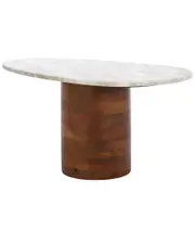 Safavieh Mono Large Marble Side Table