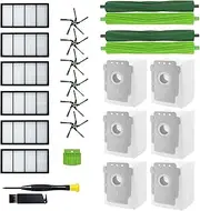 Purzest 23pcs Replenishments Kit for Roomba s Series S9(9150),S9+(9550),Include Filters,Corner Brushes, Rubber Brushes,Roomba Bags,Dirt Disposal Port