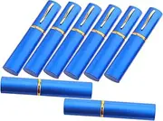 [Healeved] 8pcs Slim Portable Eyeglass Case Travel Pocket Glasses Case Aluminum Glasses Holder Spectacle Cases For Home Travel