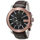 Gucci YA101202 G-Chrono 44MM Men's Chronograph Brown Leather Watch