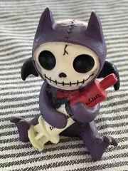 2.5” Furrybones Flappy Skeleton Vampire Bat doctor Syringe Halloween Figure