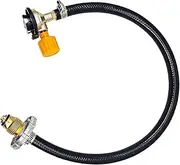 Propane Tank Refill Adapter | Propane Refill Adapter Hose - High Pressure Hose Connector for Cylinder Transfer Filter Outdoor Camping and Grill