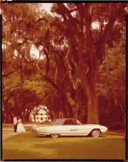 1963 Ford Thunderbird automobile car advertising OLD PHOTO 4