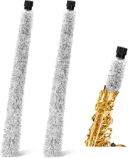 2 Pcs Alto Sax Pad Saver Brush Cleaner Alto Saxophone Cleaning Brush Alto Gifts