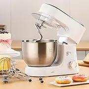 Kitchen Stand Mixer 4L, 600W, with 3 Mixing Heads, 6-Speed Adjust, for Baking, Butter, Cakes and Cookies