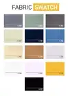 13-Swatch Set Polyester Fabric Sample for Patio Daybed Patio Porch Swing Bed