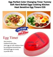 Egg timer indicator soft-boiled display egg cooked degree mini egg boiler AZQ