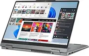 Lenovo IdeaPad 5 2-in-1 14AHP9 2024 Laptop 14" WUXGA IPS Touchscreen 8-Core AMD Ryzen 7 8845HS 16GB LPDDR5 2TB SSD AMD Radeon Graphics Wi-Fi 6 Backlit Keyboard Fingerprint Win10 Pro w/ONT 32GB USB