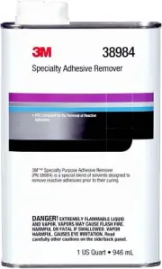 3M Specialty Adhesive Remover 38984, Transparent, Solvent Based, Easy Residue...