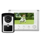 7inch Wired Waterproof Video Intercom Doorbell IR Camera Monitor Door Phone FTD
