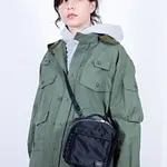 二手出國必備黑色 YOSHIDA PORTER TANKER SHOULDER BAG 小方包