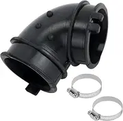 W10445975 Dishwasher Elbow Hose and 2 Clamps Kit, Dishwasher Circulation Pump Hose Replacement Parts Compatible with IKEA Jenn-Air Ge Replaces AP5618621 2312026 PS3651318 W10445975VP