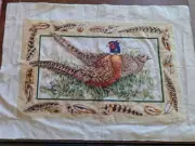 Dimensions FINISHED Birds of a Feather Pheasants Counted Cross Embroidery Cabin