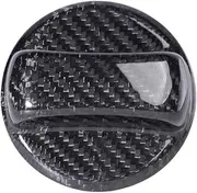 Lanliuhui Store Real Carbon Fiber Fuel Tank Oil Gas Cap Cover Oil Filler Cover(VC218-V)