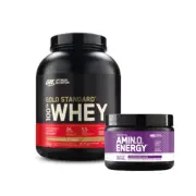 Gold Standard Whey + FREE Amino Energy Grape