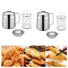 Deep Fryed Basket French Fries Frying Frying Basket with Lid Deep Fryer Pot