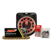 KTM 250 SXF Troy Lee Designs 2021-2021 RHK 13/52 Gold O-Ring Chain & Red Fusion