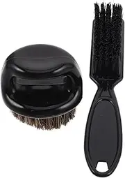 Generic 1 Set Beard Fade Brush Men Neck Barber Brush for Grooming Gentle Scalp for Hair Clippings Detangling Complete Barber Tool
