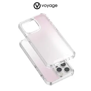 【VOYAGE】iPhone 14 Pro Max 6.7吋-超軍規防摔保護殼-Pure Shine(漸變珠光塗層不同光線下呈現完美色澤)