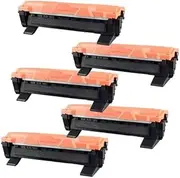 Ink Stop 5 Pack Compatible Toner Cartridge for Brother TN-1070 TN1070 Brother DCP1510 HL1110 HL1210W MFC1810