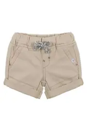 Fox and Finch Birch Twill Shorts Brown Baby Size 1 AU