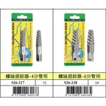『樂趣生活』舍樂力 螺絲退卸器 反牙螺絲攻 反牙絲攻 水龍頭退牙 螺絲退卸 4分 6分 滑牙 退牙 26-217/218