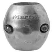 Martyr CMX02S - 0.875" D Zinc Barrel Collar Shaft Anode With Slotted Screw