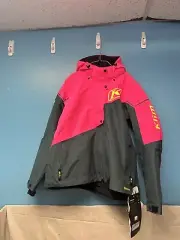 Klim Alpine Jacket Petrol/Knockout Pink (M)