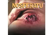 Nosferatu Monster Attack Horror Injury Victim Halloween Mens Costume Prosthetic