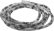 GAROZATION Rhinestone Rope Sweatpants Drawstring Replacement Bling Cord for Dresses Costumes Crafts and Accessories Leopard Print Design