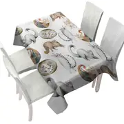 Adorable Poses Cute Cats Tablecloth