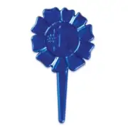 Cake Toppers Blue Ribbon Cupcake Picks One Dozen