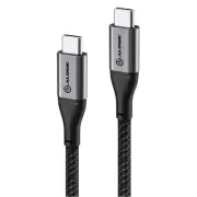 O-Alogic 3m Super Ultra USB 2.0 USB-C to USB-C Cable 5A/480Mbps Space Grey