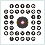 Lens Cap kit Special Effects Lens Cap Filter for Artistic Romantic Night Photography(67mm,1 Cap 72 Films)