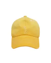 logo-embroidered baseball cap One size Yellow