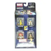 Diamond Select Minimates SDCC 2011 Exclusive Marvel vs. Capcom 3 (4pack) Figures