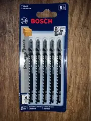 Bosch 5 Pc. Jigsaw Blades T144D