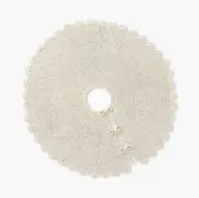 Scalloped Knit Christmas Tree Skirt Cream Threshold designed with Studio McGee