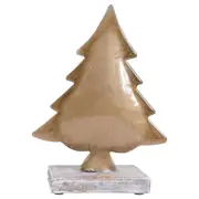 LVD Xmas Tree Assorted Champagne Decorative Sculpture Ornament Home Decor