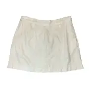 Free People Linen Blend Khaki Skirt A Line NWT Ladies 0