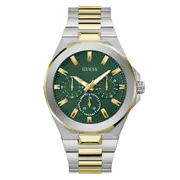 Guess Sport Dashboard Sport Two-Tone Silver and Gold-Tone Men's Watch GW0798G3