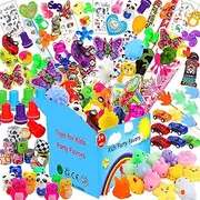 120 Pcs Party Favors Toy for Kids, Treasure Box Toys Carnival Prizes for Classroom School Rewards, Christmas Stocking Stuffers, Goodie Bag Stuffers Pinata Fillers Bulk Toys for Boys Girls