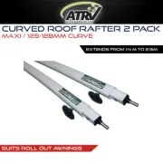Aussie Traveller Curved Roof Rafter Caravan Roll Out Awning MAXI 2 Pack Camping
